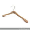 Eco Friendly Wooden Big Shoulder Natural Suit Jacket Hanger